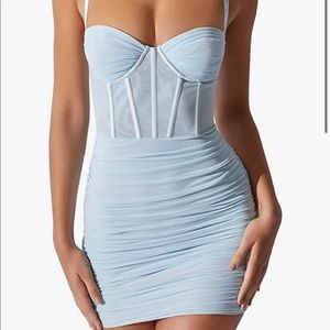 Sleeveless Ruched Bodycon Mini Dress Club Party Cocktail dress
